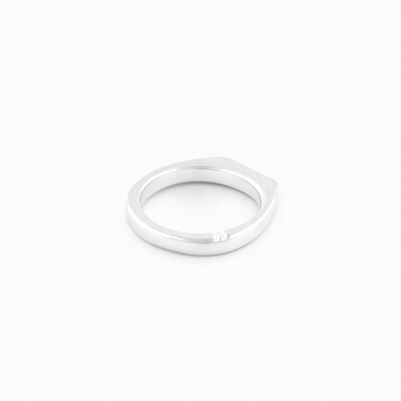 Signet Ring Tiny Silver